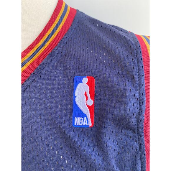 100% Authentic Dikembe Mutombo Mitchell Ness 93 94 Nuggets Jersey Size 40 M - Picture 4 of 8